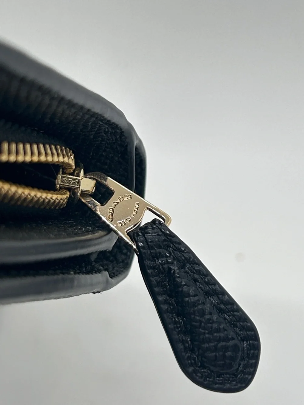 Coach Black Pebbled Leather Christie Satchel Tote Handbag Purse w/ Wallet 🌺🌺 - Picture 16 of 16